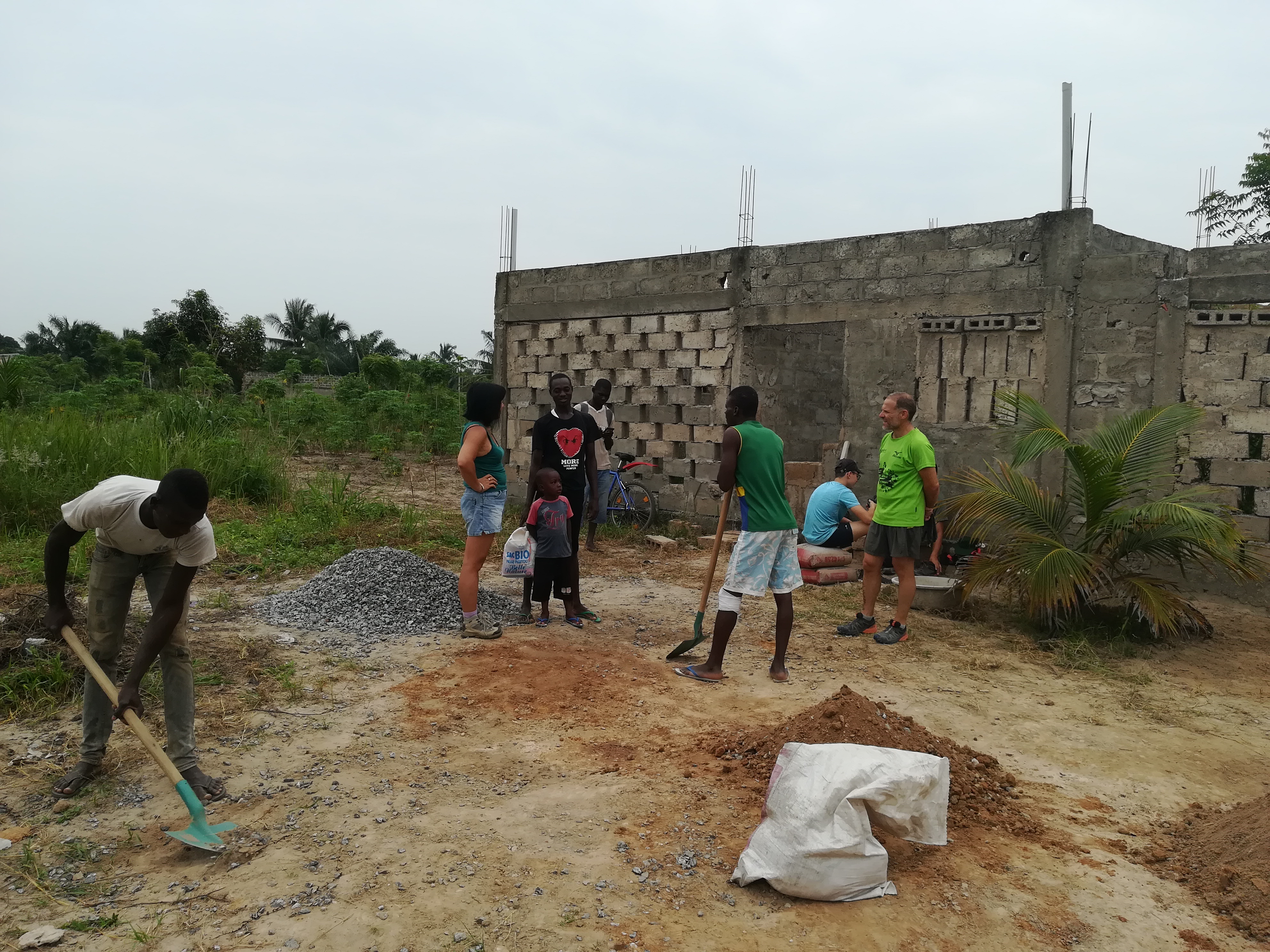 Construction de latrines Eco-sanitaire